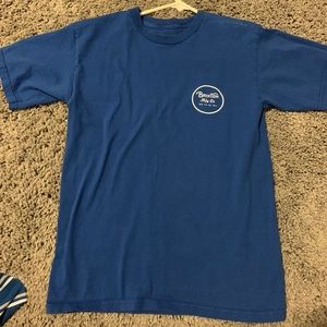 Blue tee